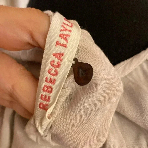 Rebecca Taylor blouse size 4 - Picture 5 of 6